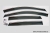 Дефлекторы боковых окон оригинальные c хром. молдингом Opel Astra J/Sports Tourer/wagon (Опель Астра универсал)